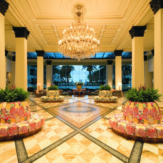 Lobby in Palazzo Versace, Gold Coast